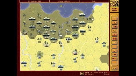 Panzer General And Allied General Ms Dos Win95 Playstation 1 Ww2 Turn Based Strategy Game