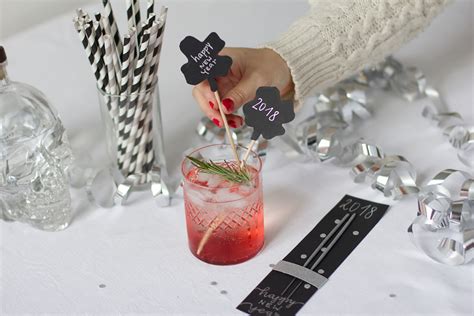 Diy Silvester Cocktailst Bchen Und Wunderkerzen Etiketten We Love