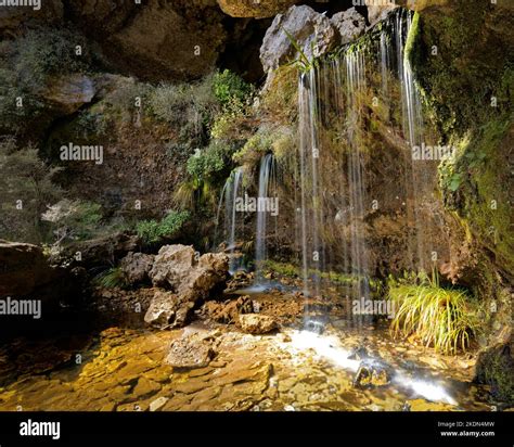 Waterfall In The Enchanted Forest Heaphy Track Kahurangi National