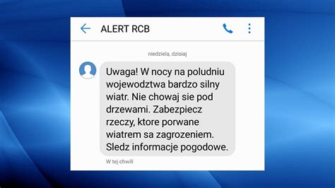 Miliony Polaków otrzymały SMSy z ostrzeżeniami TwojaPogoda pl