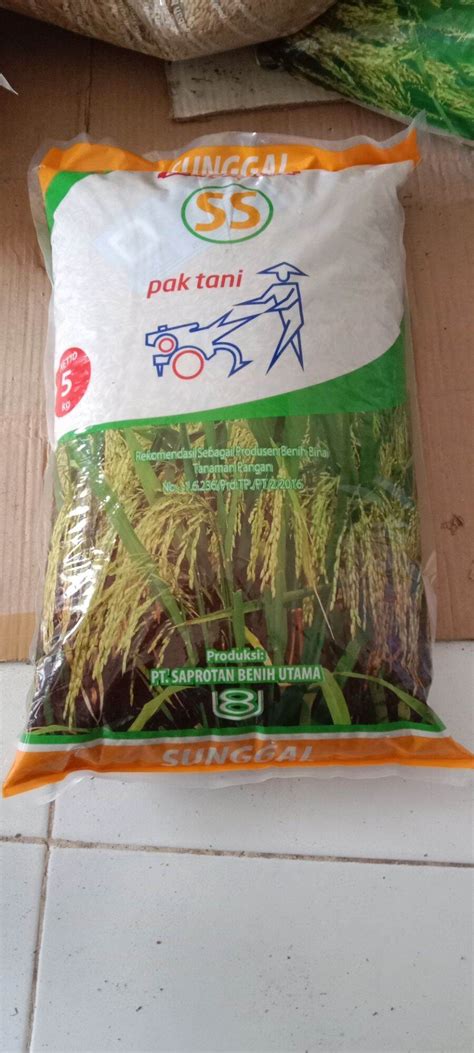 Benih Padi Sunggal Pak Tani 5kg Lazada Indonesia