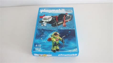 Playmobil Setnr Diver Buzo Taucher Plongeur Zodiac Use