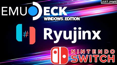 Emudeck Windows Ryujinx Switch Setup Guide Emudeck Ryujinx