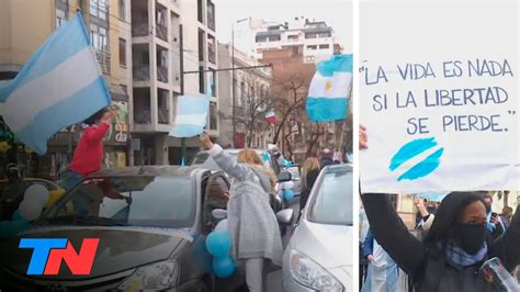 9 de Julio banderazos en todo el país En el Día de la Independencia