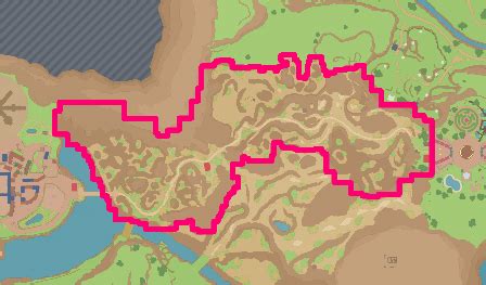 Location Of South Province Area Three In Paldea