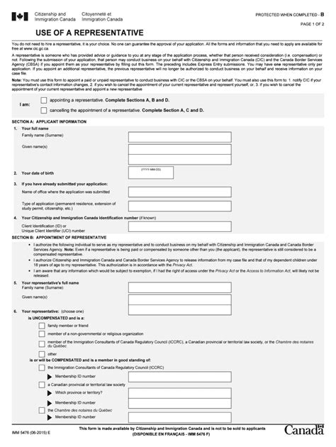 Canada Visa Application Form Pdf Fill Out And Sign Online Dochub