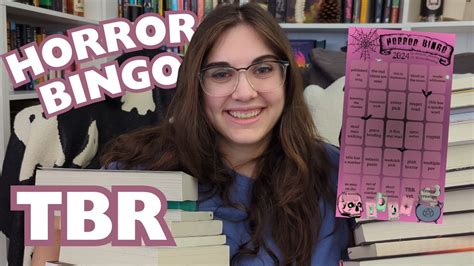 Horror Bingo Tbr Year Long Horror Reading Challenge Plans Spooky