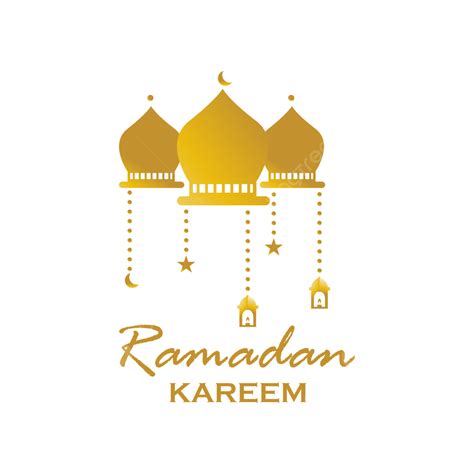 Ramadan Kareem Moosque Lanterna E Estrela Vector Minimalista PNG