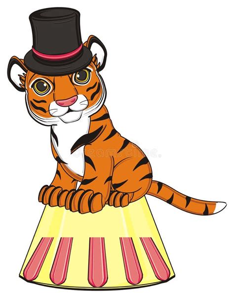 Circus Tiger Stock Illustrations – 1,788 Circus Tiger Stock ...