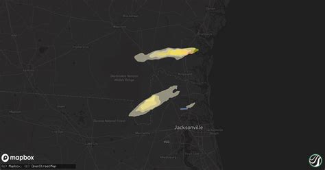 Hail Map in Hilliard, FL on January 4, 2023 - HailTrace