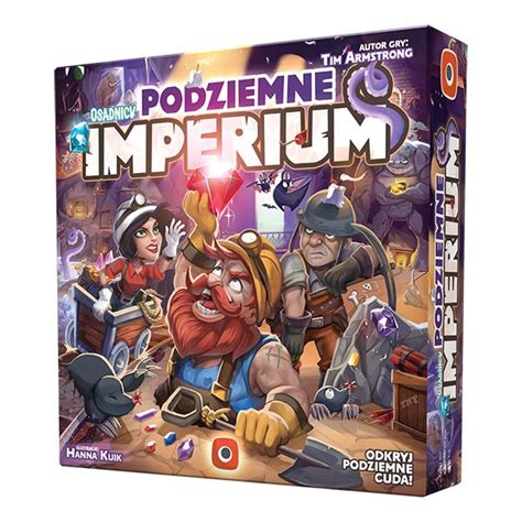 Podziemne Imperium Gra Planszowa Portal Games Portal Games Sklep