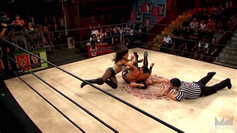 Lucha Underground 11514 Intergender Tag Team Match Sexy Stars Revenge Youtube