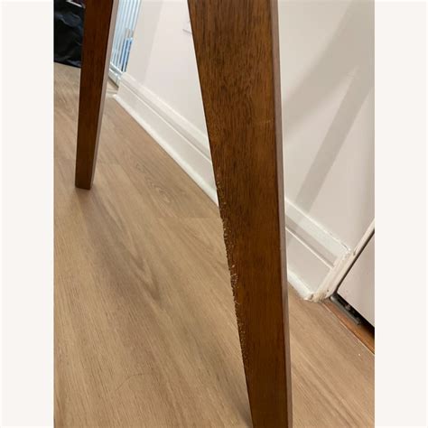 West Elm Tripod Dining Table In Walnut AptDeco