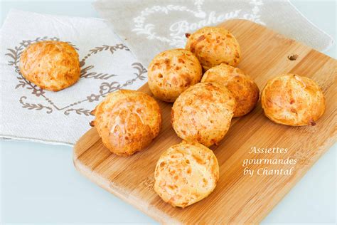 Gougères au fromage Recette Thermomix Assiettes Gourmandes