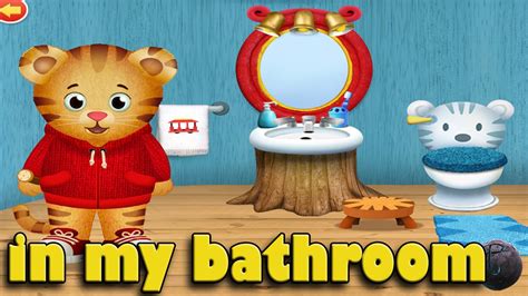 Daniel Tigers Neighborhood In My Bathroom Pbs Kids Games Youtube