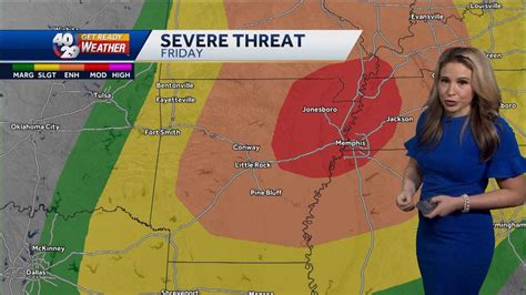 Strong To Severe Storms Possible Thursday Night And Friday Morning