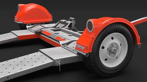 Axle Tow Dolly 3d Model Turbosquid 2051149