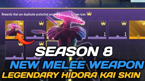 Season New Melee Weapon Legendary Hidora Kai Character All