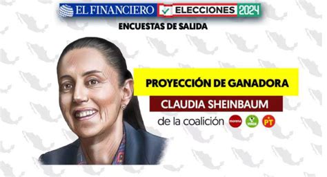 Encuesta De Salida Presidencial El Financiero Claudia Sheinbaum Se Proyecta Como Ganadora Ntr