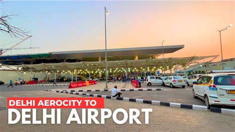 Delhi Aerocity Metro Station To Delhi Airport Shuttle Service To