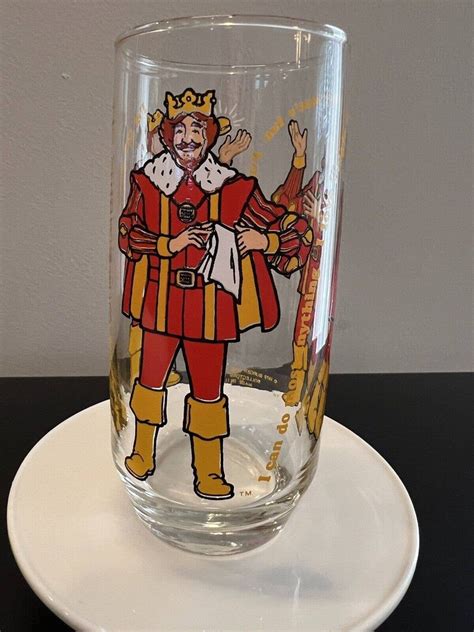 Vintage 1979 Burger King Collectors Series Glass Magical Burger King Etsy