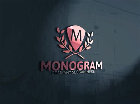 Monogram M Logo | Branding & Logo Templates ~ Creative Market