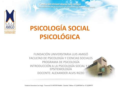 Ppt PsicologÍa Social PsicolÓgica Powerpoint Presentation Free Download Id7090573