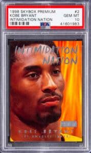 30 Best Kobe Bryant Basketball Card Value Price Guide