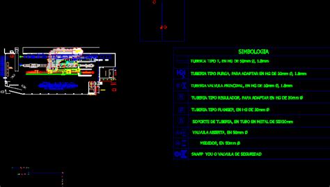 Installation Of Gas Dwg Detail For Autocad • Designs Cad