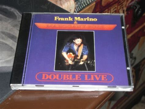 Frank Marino Mahogany Rush Double Live Cd In Excellent Condition