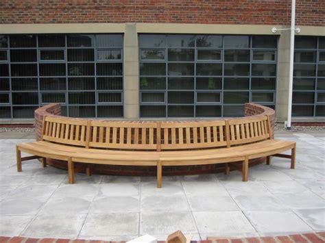 Curved Wooden Garden Benches Handcrafted In Yorkshire Woodcraft Uk