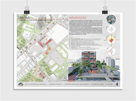 Prancha Tcc Trabalho De Conclus O De Curso Arquitetura E Urbanismo