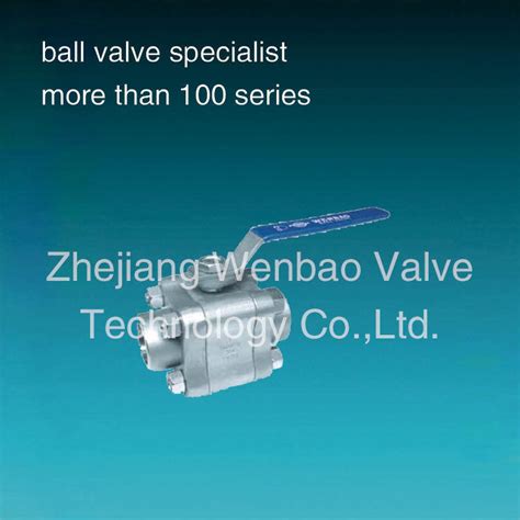 Wb 02 3PC Stainless Steel High Pressure Ball Valve China Valve