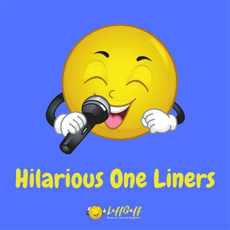 50+ Funny One Liner Jokes (Hilarious One Liners!) | LaffGaff