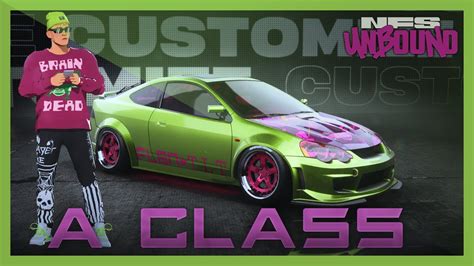 Need For Speed Unbound 2004 Acura RSX S A Class 209 Rev Monster YouTube