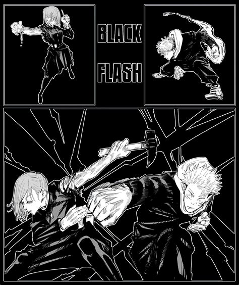 Black Flash : r/JuJutsuKaisen