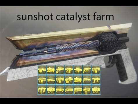 FARM YOUR SUNSHOT EXOTIC CATALYST NOW Destiny 2 Beyond Light Season