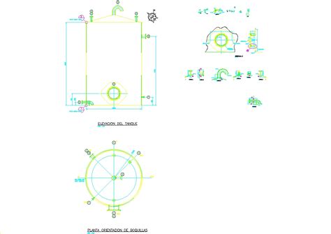 Tanque De Almacenamiento En Autocad Descargar Cad 18123 Kb Bibliocad