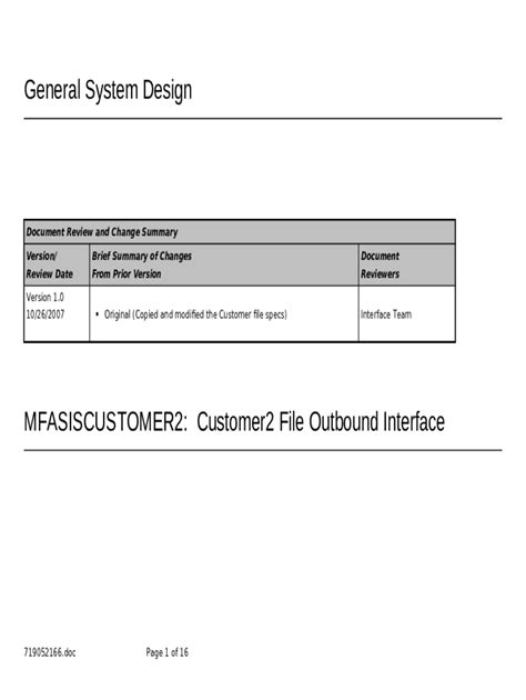 Final System Design Document Doc Template Pdffiller