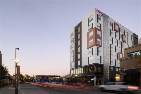 Marriott Hotels' concept the Moxy Denver Cherry Creek wanted an exterior element that embodied ...