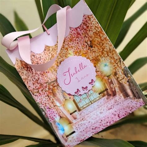 Sacola Personalizada Jardim Encantado Elo7 Produtos Especiais