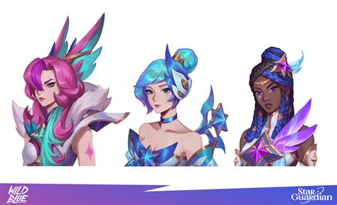 Wild Blue Studios Star Guardian 2022 Event Illustrations