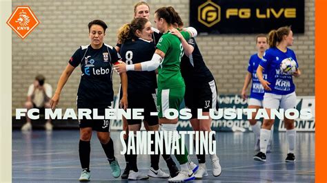 FC Marlene Os Lusitanos 3e Finale Play Offs Eredivisie Futsal