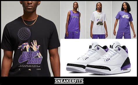 Air Jordan 3 Dark Iris Outfits