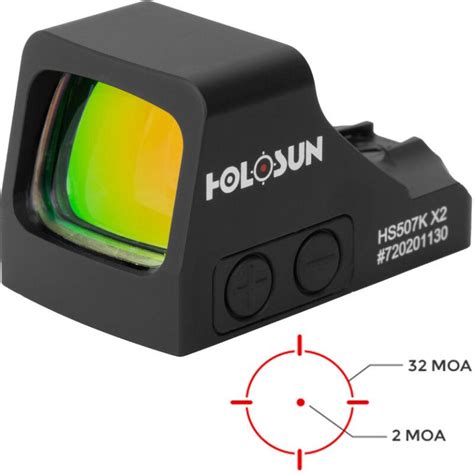 Holosun Hs K X Micro Red Dot Pistol Reflex Sight Red Led With Mrs