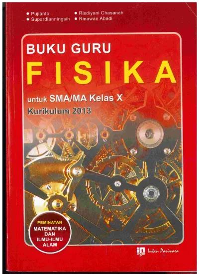 Buku Guru Fisika Sma Kelas X