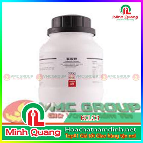 Bán KCLO3 Kali Clorat bao 25kg Potassium Chlorate HCMQ HÓA CHẤT MINH