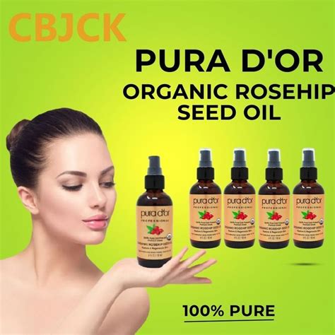 Top Rated PURA D OR 4 Oz Organic Rosehip Seed Oil 100 Pure Cold Anti