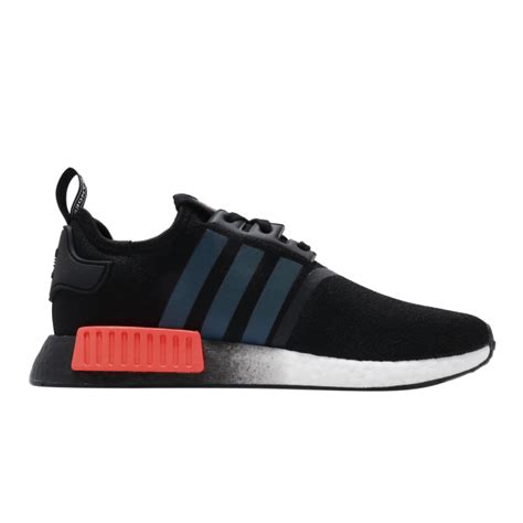 Adidas Nmd R Core Black Solar Orange Fw Kicksonfire