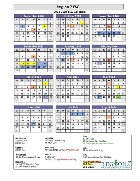 Longview Schools Calendar 2024 1 2024 - Elise Helenka